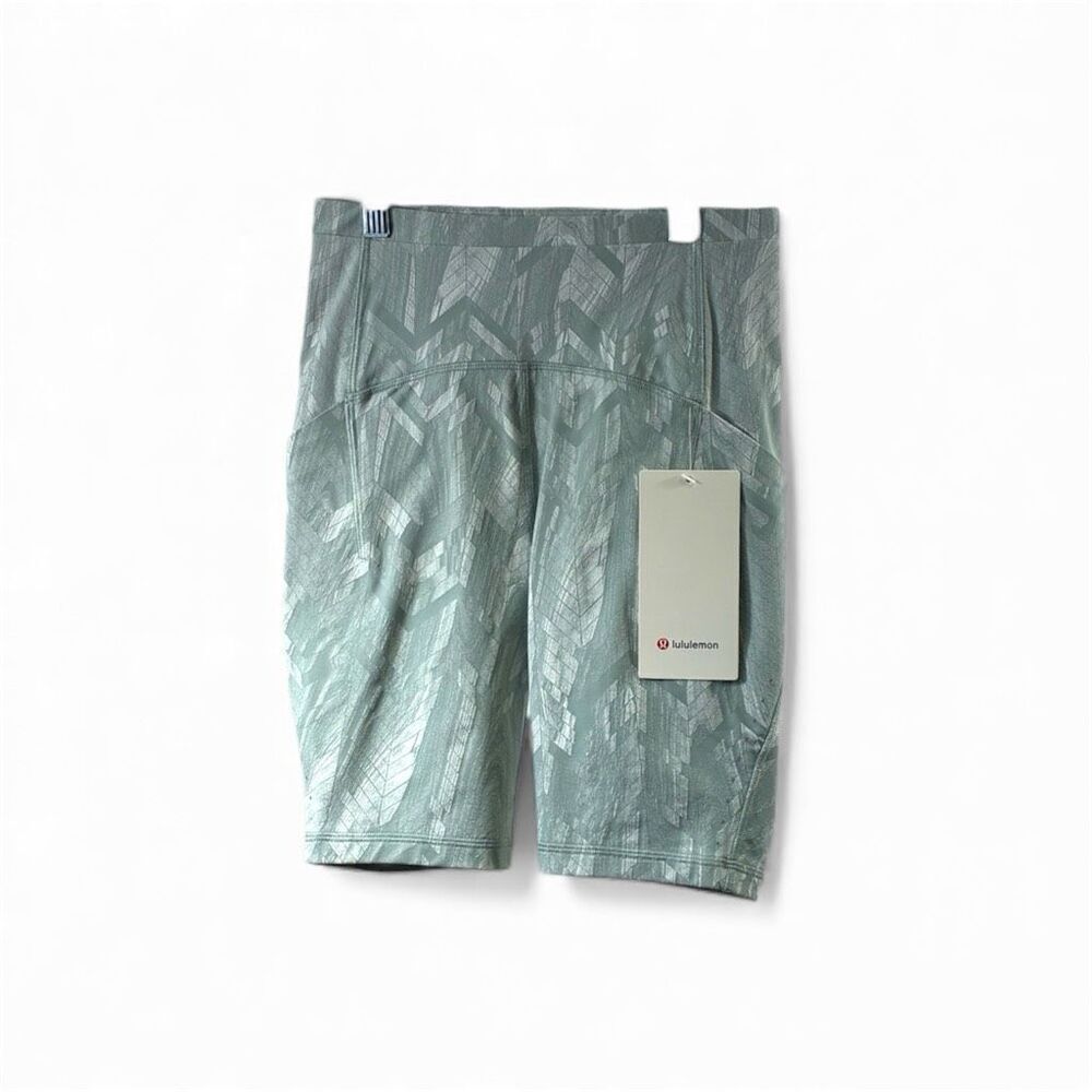 Lululemon NWT Swift Speed High Rise Short 8’ In Teal Size 4